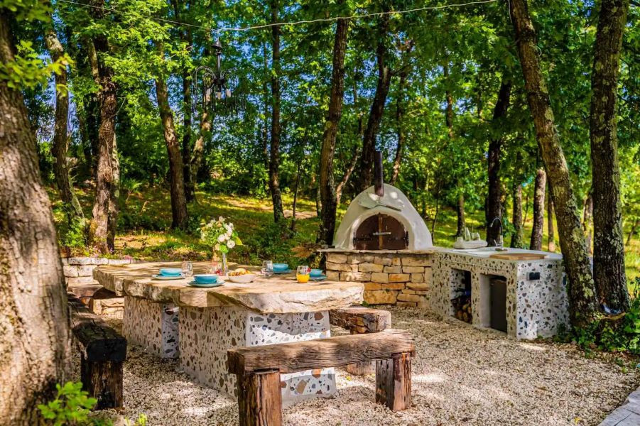 Casa Botanica - Oasis of tranquility: tropical pool in summer, jacuzzi & sauna in winter, Casa Botanica  Žminj